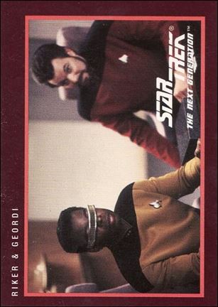 Star Trek 25th Anniversary: Series 2 (Base Set) card 276 Riker & Geordi