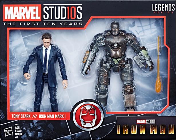 Marvel Legends: Marvel Studios First Ten Years figure 1 Tony Stark & Iron Man Mark I