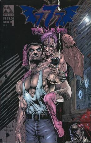 777: The Wrath issue 1-G Blue Foil Cover