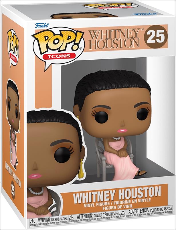 POP! Icons figure 25 Whitney Houston (Debut Album)