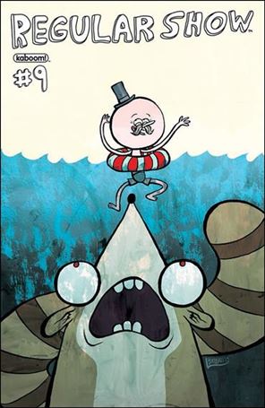 Regular Show issue 9-B Laura Birdsall Cover