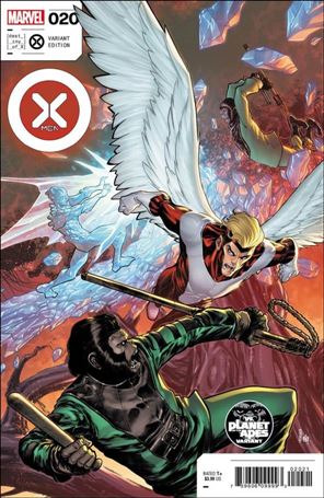 X-Men (2021) issue 20-B David Baldeón Planet of the Apes Cover