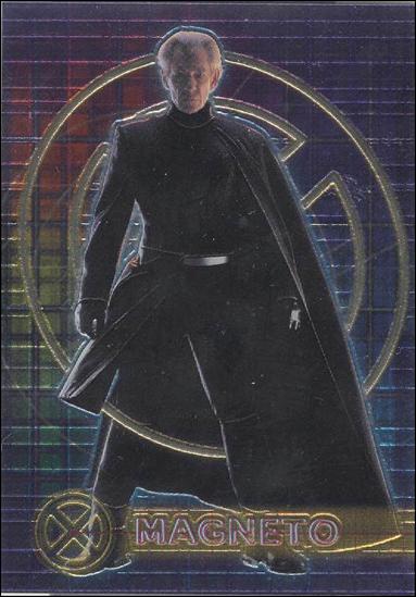 X-Men: The Movie (Double Sided Finest Chromium Subset) card C7 Magneto