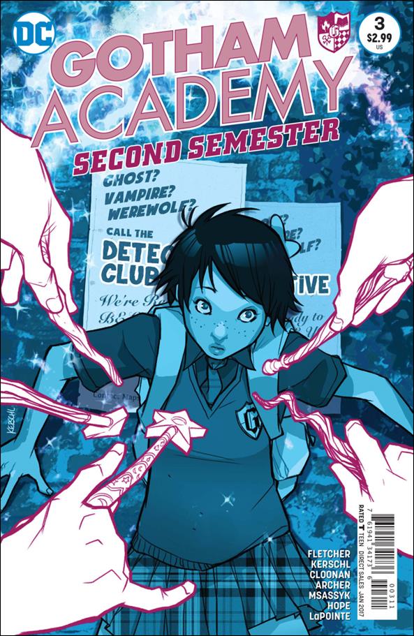 Gotham Academy: Second Semester issue 3 Karl Kerschl Cover
