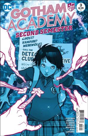 Gotham Academy: Second Semester issue 3 Karl Kerschl Cover