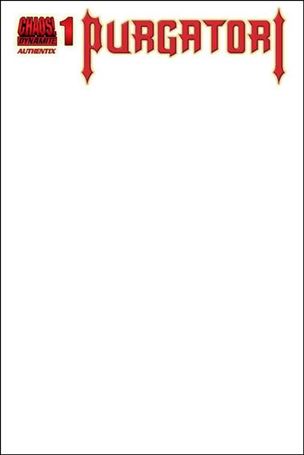 Purgatori (2014) issue 1-I Blank Authentix Cover