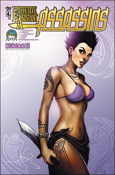 Executive Assistant: Assassins issue 4 Siya Oum Cover