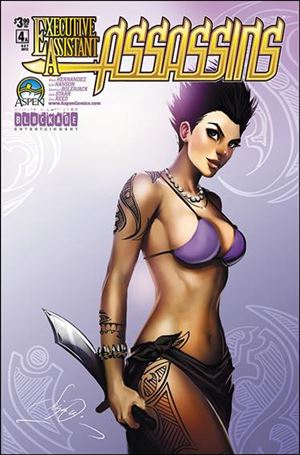 Executive Assistant: Assassins issue 4 Siya Oum Cover