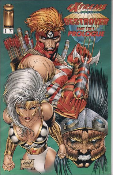 Extreme Destroyer Prologue issue 1 Polybagged with Trading Card
