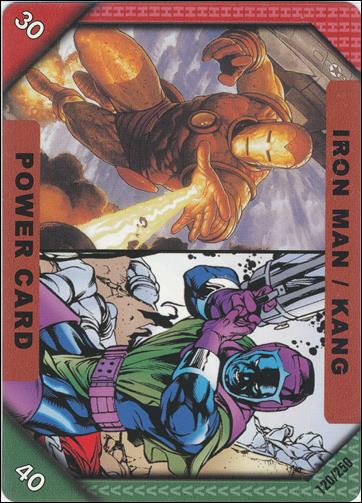 Marvel ReCharge: Inaugural Edition (Base Set) card 120 Iron Man / Kang Power Card