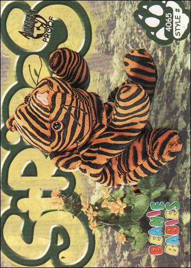 Beanie Babies Series 4 (Artist Proof Parallel Base Set) card 239 Stripes