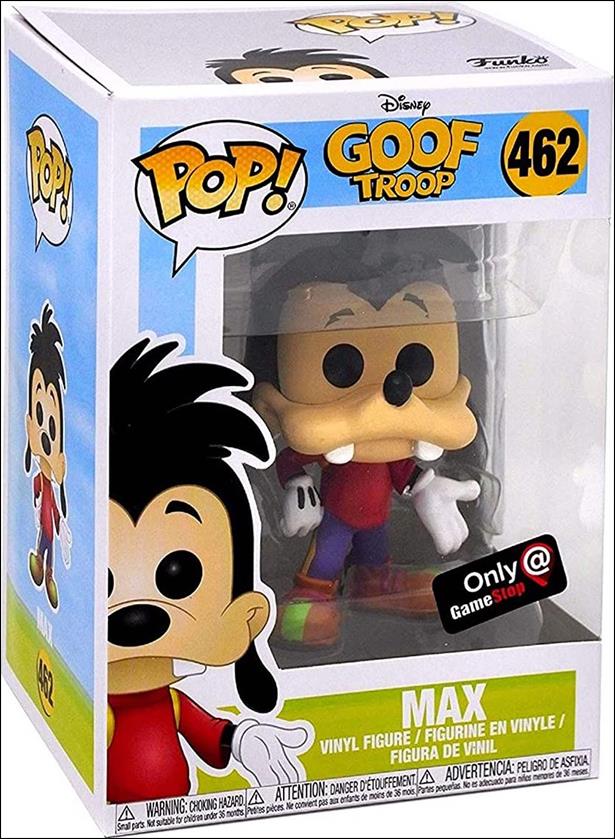 POP! Disney figure 462 Max GameStop Exclusive