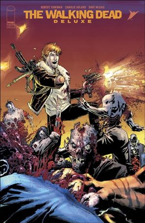 Walking Dead Deluxe issue 110-C Whilce Portacio Connecting Cardstock Cover