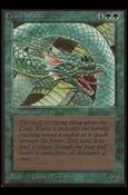 Magic the Gathering: Limited Edition Beta (Base Set) card 191 Craw Wurm