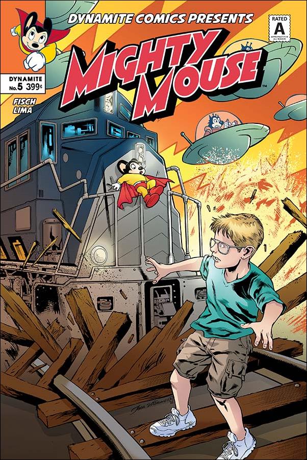 Mighty Mouse (2017) issue 5 Igor Lima Cover