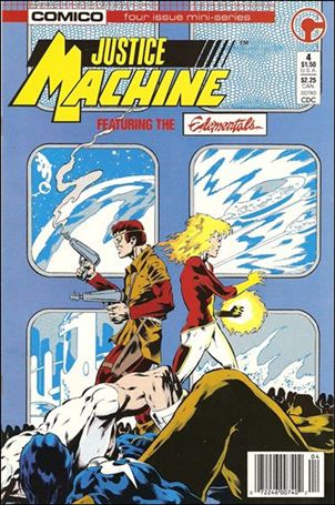 Justice Machine Featuring the Elementals issue 4