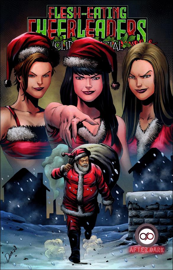 Flesh-Eating Cheerleaders Holiday Special issue nn Deivid Deon "3 Wise Women" Cover