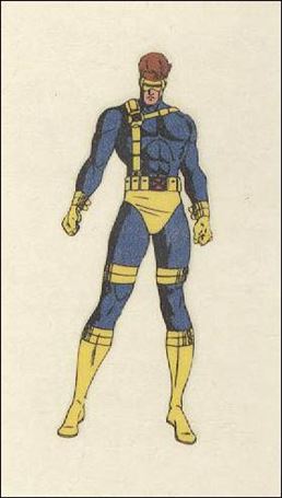 X-Men $0.99 (Tattoos Subset) card 5 Cyclops