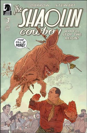 Shaolin Cowboy: Who'll Stop the Reign? issue 3 Geof Darrow Cover
