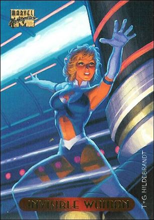 1994 Marvel Masterpieces (Base Set) card 55 Invisible Woman