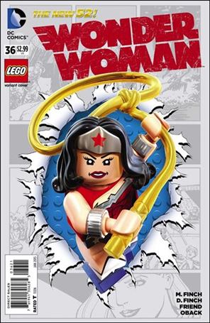 Wonder Woman (2011) issue 36-B LEGO Cover