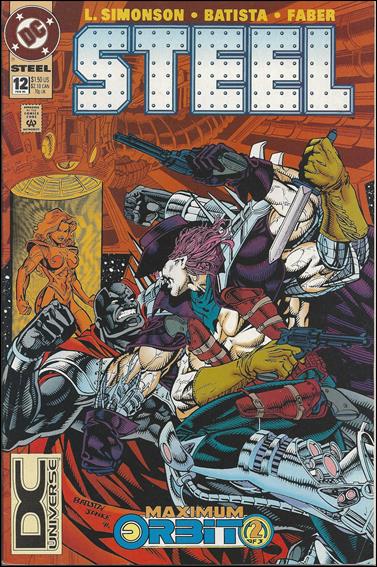 Steel (1994) issue 12-B DC Universe UPC (2nd Printing)