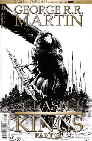 George R. R. Martin's A Clash of Kings (2020) issue 1-I Butch Guice 1:50 Black & White Cover