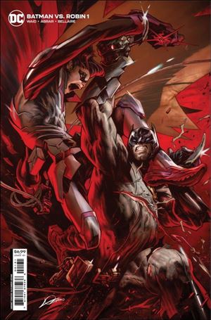 Batman vs Robin issue 1-C Alexander Lozano Cardstock Cover