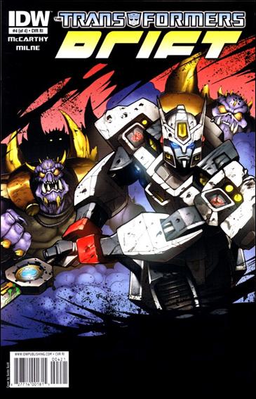 Transformers: Drift issue 4-B Guido Guidi 1:10 Cover