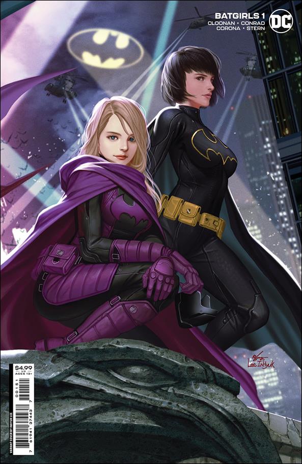 Batgirls issue 1-C InHyuk Lee Right Side "Unmasked" Cardstock Cover