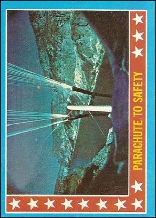 Evel Knievel (Base Set) card 56 Parachute to Safety