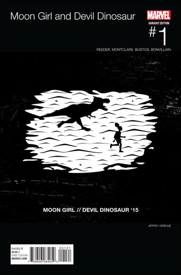 Moon Girl and Devil Dinosaur (2016) issue 1-C Jeffrey Veregge Hip Hop Cover