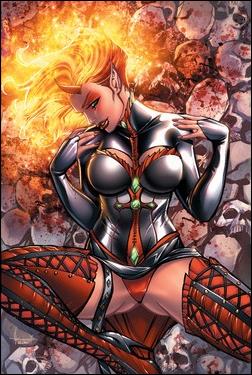 Penny for Your Soul: Death issue 3-D Ale Garza Anastasia's Collectibles Cover 1/250