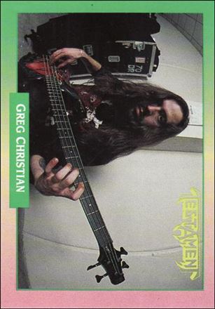 Rock Cards (Base Set) card 94 Greg Christian