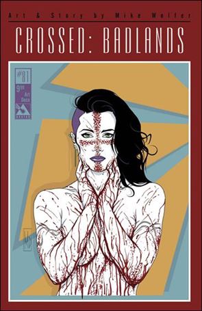 Crossed: Badlands issue 81-F Art Deco Cover