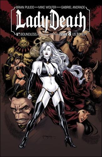 Lady Death (2010) issue 8 Standard Cover