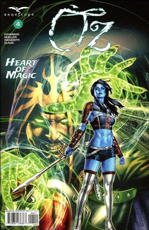 Oz: Heart of Magic issue 4 Geebo Vigonte Cover