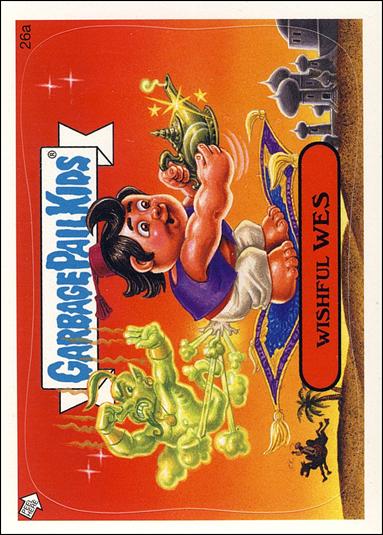 Garbage Pail Kids All-New Series 4 (Base Set) card 26a Wishful Wes