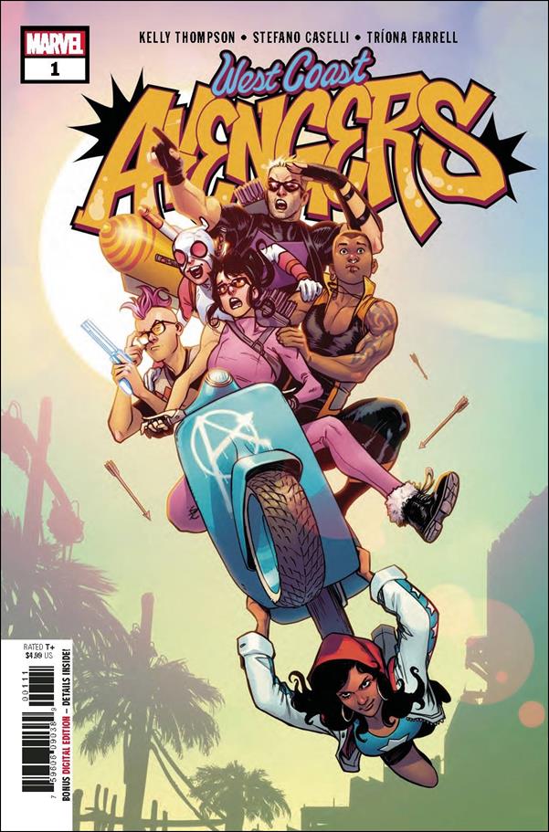 West Coast Avengers (2018) issue 1 Stefano Caselli Cover