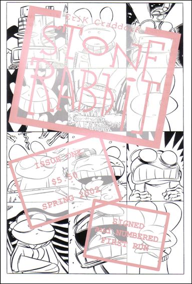 Stone Rabbit issue 1 Signed & Numbered by Eric Craddock 1/300