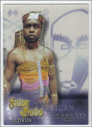 Stargate SG-1: Season 5 (False Gods Subset) card F9 Olokun