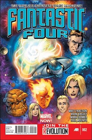 Fantastic Four (2013) issue 2 Mark Bagley Cover