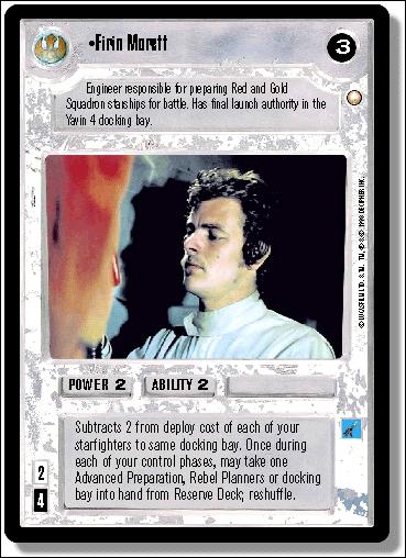 Star Wars: Special Edition Limited (Base Set) card 199 Firin Morett