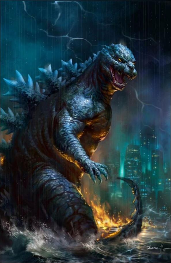 Godzilla: 70th Anniversary issue 1-G Lucio Parrillo Exclusive Virgin Cover 1/1200
