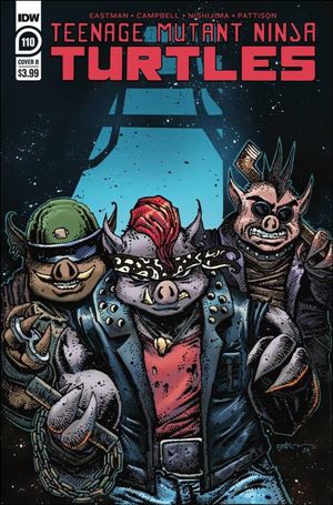 Teenage Mutant Ninja Turtles (2011) issue 110-B Kevin Eastman Cover