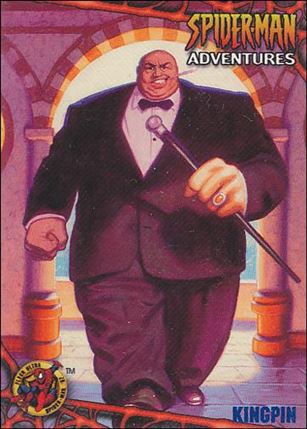 1997 Fleer Ultra Spider-Man (Base Set Blue) card 66 Kingpin