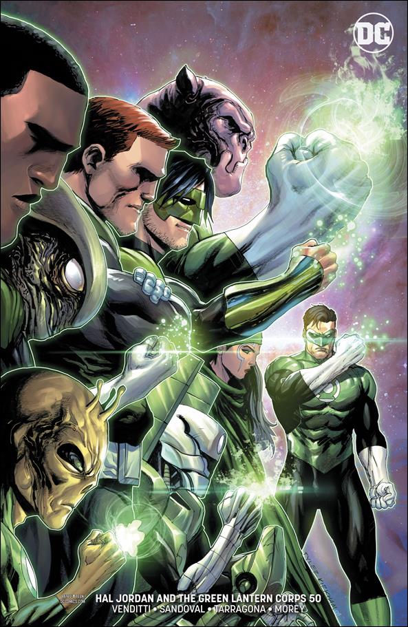 Hal Jordan and the Green Lantern Corps issue 50-B Tyler Kirkham Cover