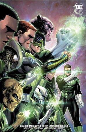 Hal Jordan and the Green Lantern Corps issue 50-B Tyler Kirkham Cover