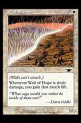 Magic the Gathering: Legions (Base Set) card 24 Wall of Hope