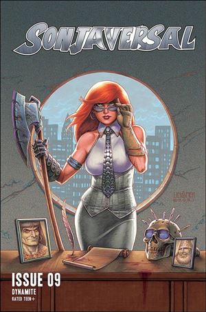 Sonjaversal issue 9-B Joseph Michael Linsner Cover